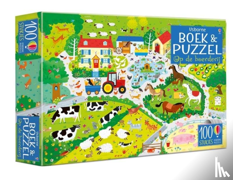  - Op de boerderij Boek & puzzel