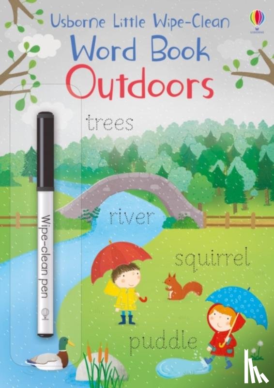 Brooks, Felicity - Little Wipe-Clean Word Book Outdoors