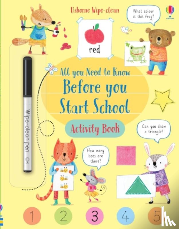 Bathie, Holly - Wipe-Clean All You Need to Know Before You Start School Activity Book