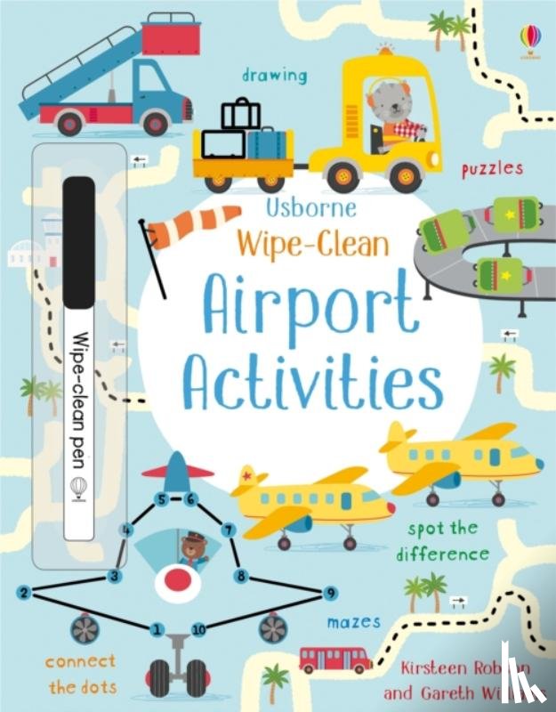 Robson, Kirsteen - Wipe-Clean Airport Activities