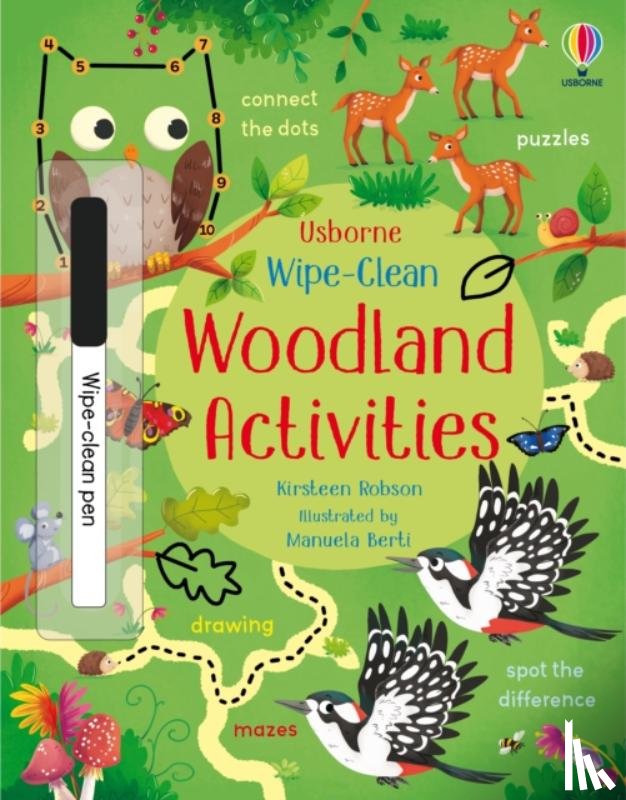 Robson, Kirsteen - Wipe-Clean Woodland Activities
