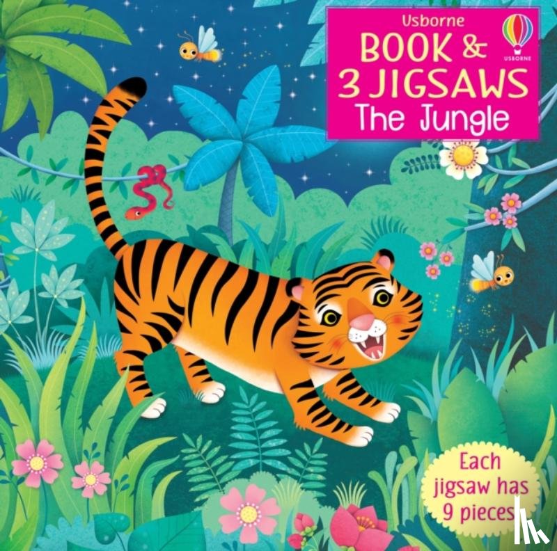 Taplin, Sam - Usborne Book and 3 Jigsaws: The Jungle