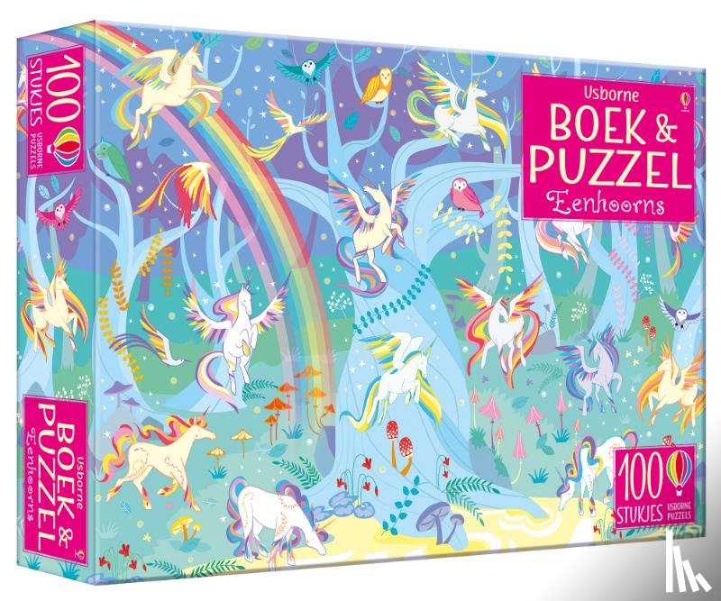  - Boek & Puzzel Eenhoorns