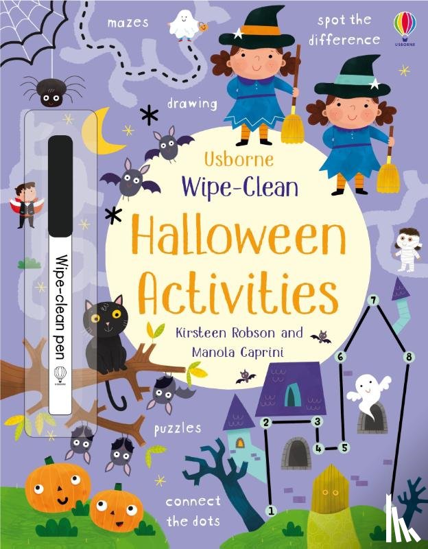 Robson, Kirsteen - Wipe-Clean Halloween Activities