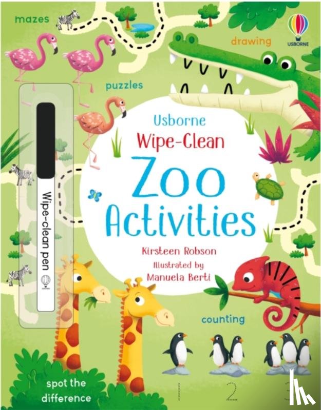 Robson, Kirsteen - Wipe-Clean Zoo Activities