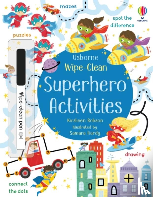 Robson, Kirsteen - Wipe-Clean Superhero Activities