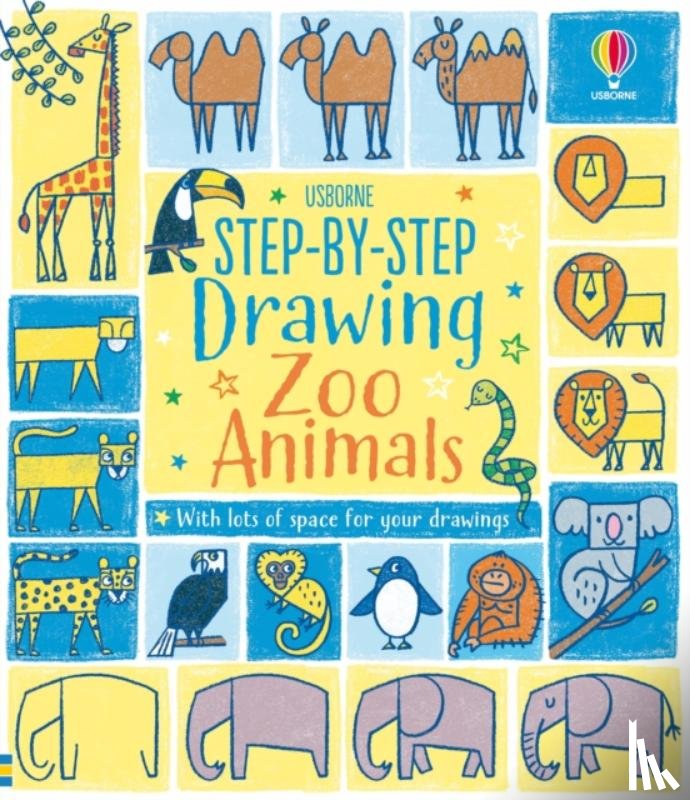 Watt, Fiona - Step-by-step Drawing Zoo Animals