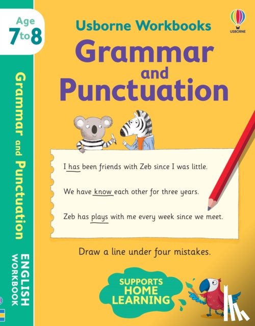 Watson, Hannah (EDITOR) - Usborne Workbooks Grammar and Punctuation 7-8