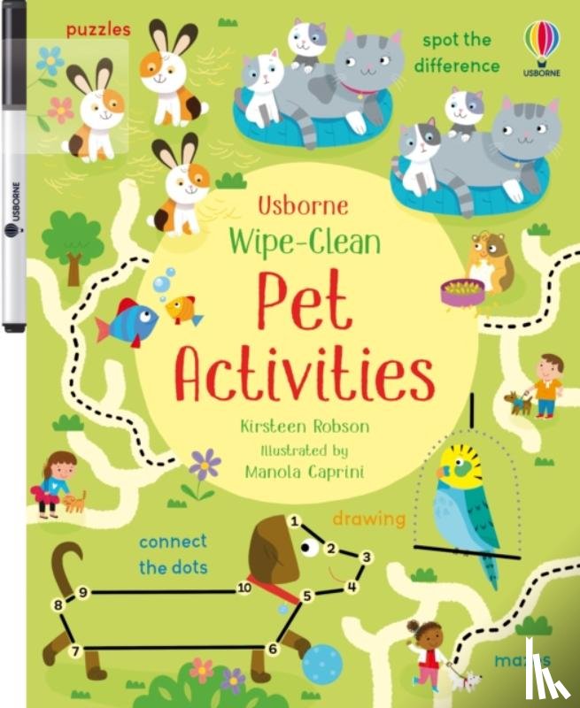 Robson, Kirsteen - Wipe-Clean Pet Activities