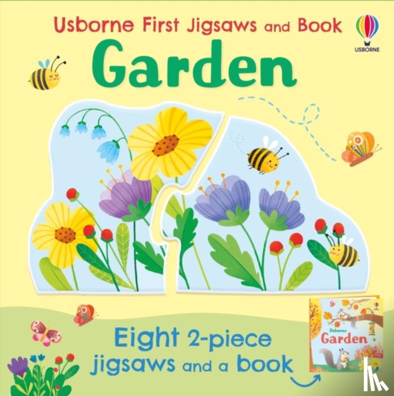 Oldham, Matthew - Usborne First Jigsaws and Book: Garden