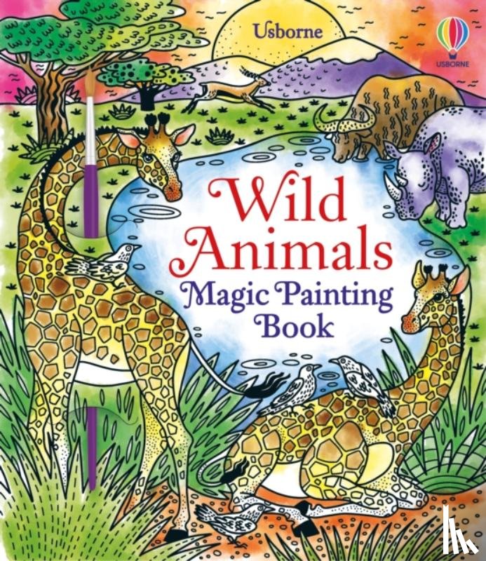 Baer, Sam - Wild Animals Magic Painting Book