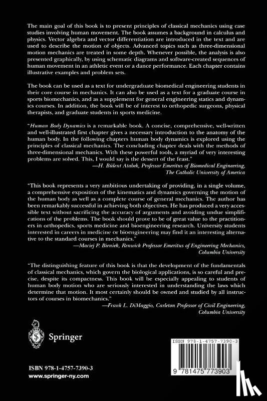 Tozeren, Aydin - Human Body Dynamics