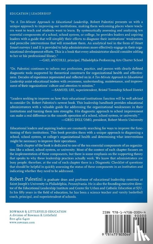 Palestini, Robert - A Ten-Minute Approach to Educational Leadership