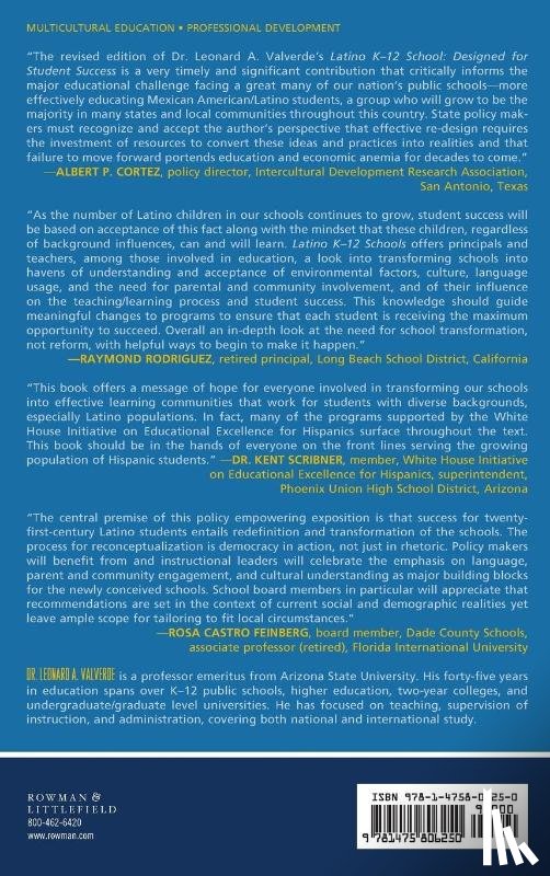 Valverde, Leonard A. - Latino K-12 Schools