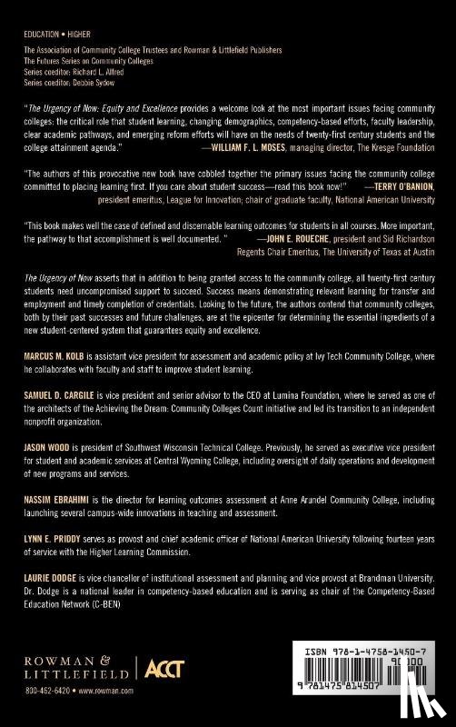 Kolb, Marcus M., Cargile, Samuel D., Wood, Jason, Ebrahimi, Nassim - The Urgency of Now