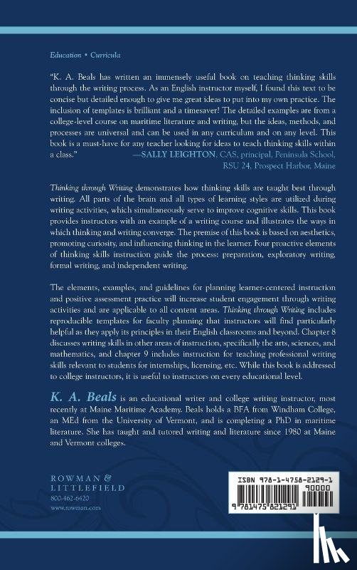 Beals, K. A. - Thinking through Writing