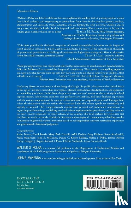  - Confronting Oppressive Assessments