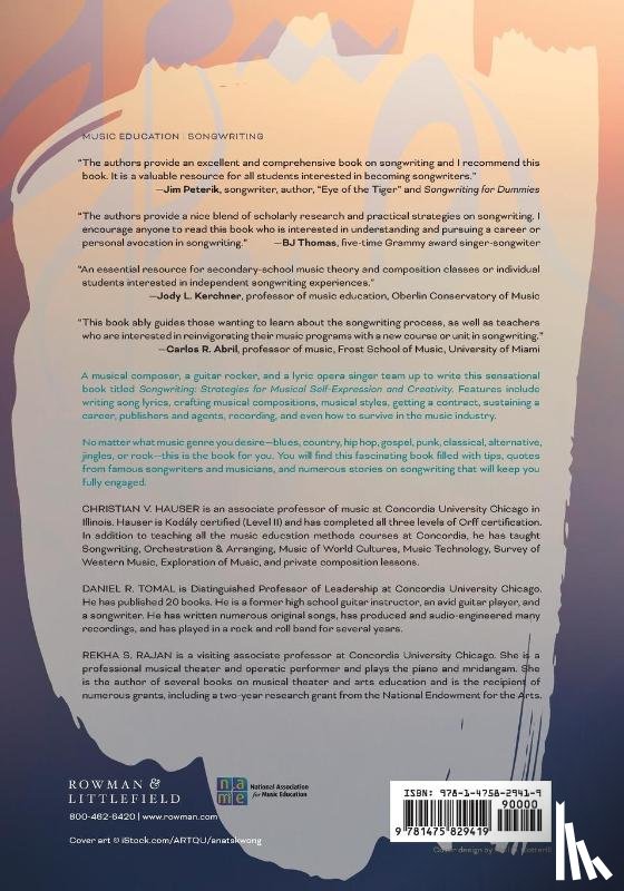 Hauser, Christian V., Tomal, Daniel R., Rajan, Rekha S. - Songwriting
