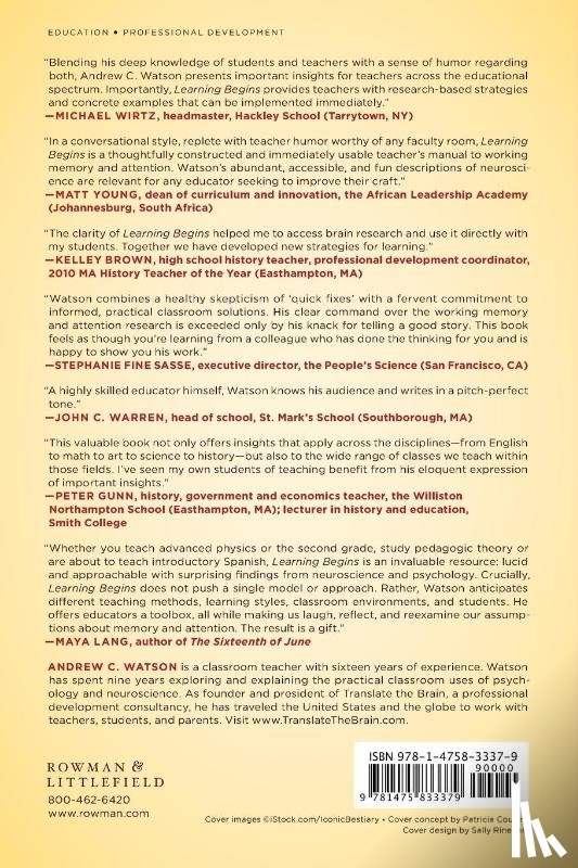 Watson, Andrew C. - Learning Begins