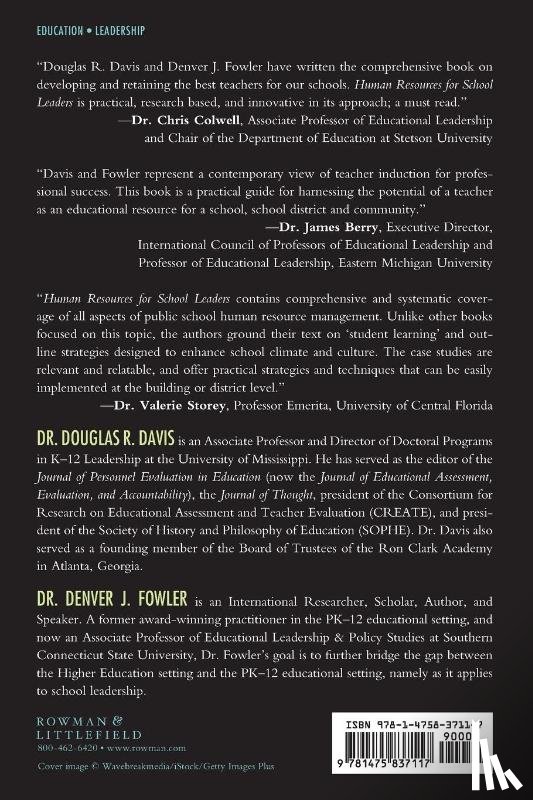 Davis, Douglas R., Fowler, Denver J. - Human Resources for School Leaders