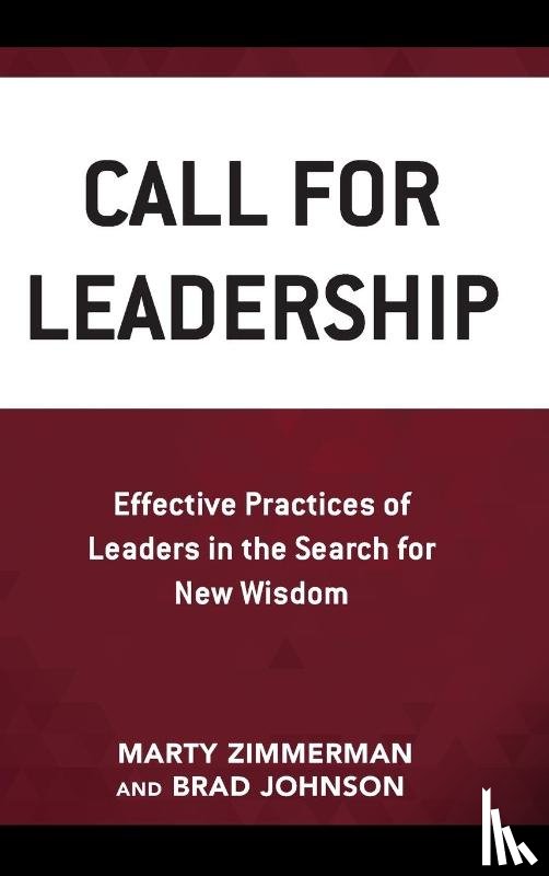 Zimmerman, Marty, Johnson, Brad - Call for Leadership