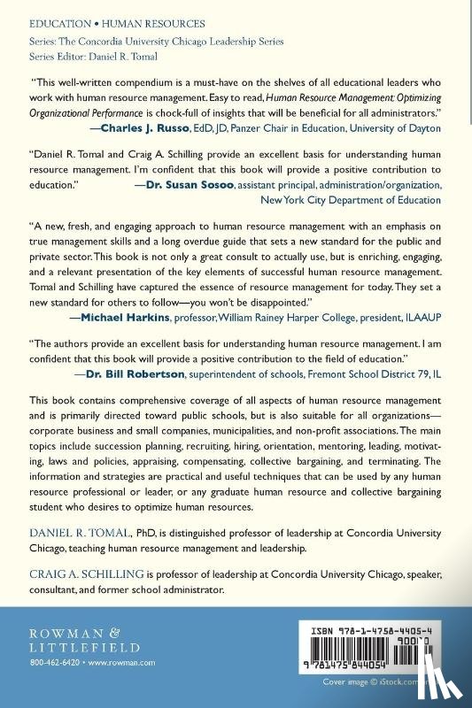 Tomal, Daniel R., Schilling, Craig A. - Human Resource Management