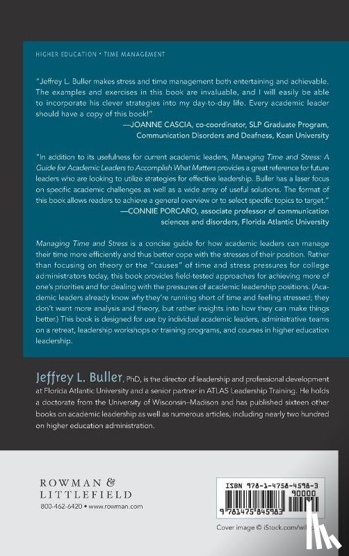 Buller, Jeffrey L. - Managing Time and Stress
