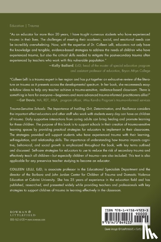 Lelli, Colleen - Trauma-Sensitive Schools