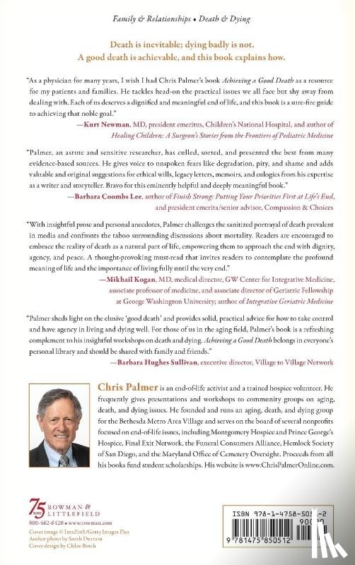 Palmer, Chris - Achieving a Good Death