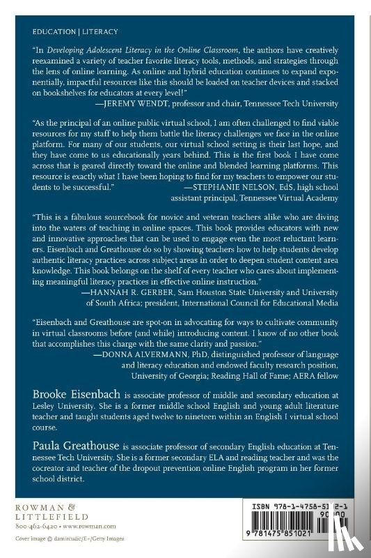 Eisenbach, Brooke, Greathouse, Paula - Developing Adolescent Literacy in the Online Classroom