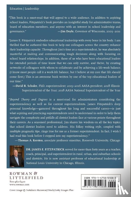 Fitzpatrick, James E. - Beyond Theory and Degrees