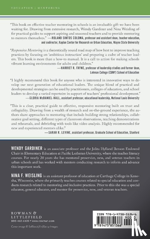 Gardiner, Wendy, Weisling, Nina F. - Responsive Mentoring
