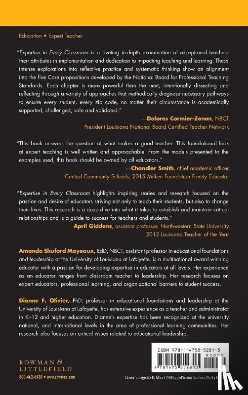 Mayeaux, Amanda Shuford, Olivier, Dianne F. - Expertise in Every Classroom