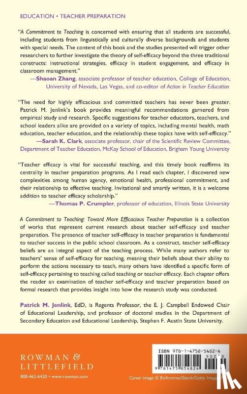 Jenlink, Patrick M. - A Commitment to Teaching