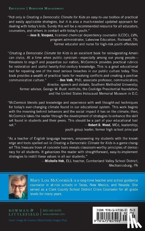 McCormick, Mary Lou - Creating a Democratic Climate for Kids