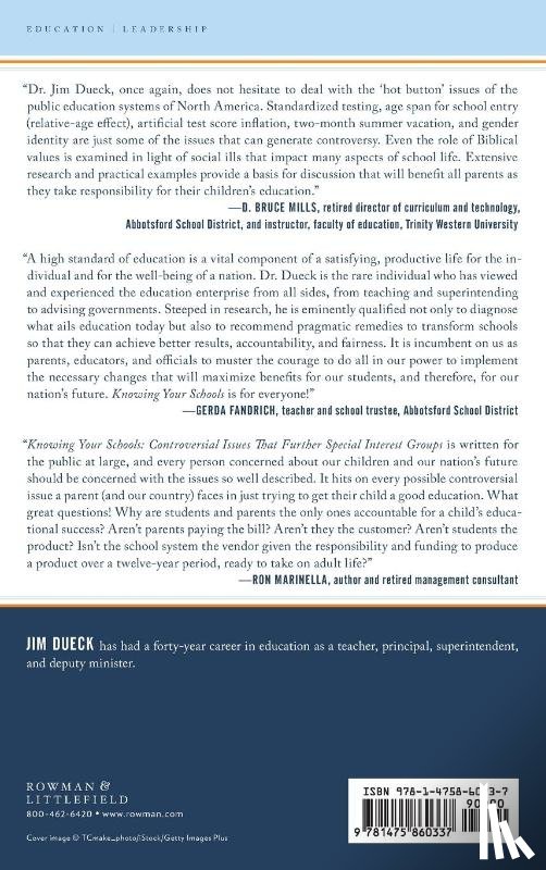 Dueck, Jim - Knowing Your Schools