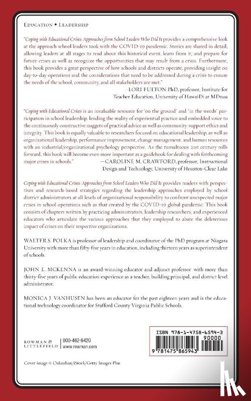 Polka, Walter S., McKenna, John E., VanHusen, Monica J. - Coping with Educational Crises