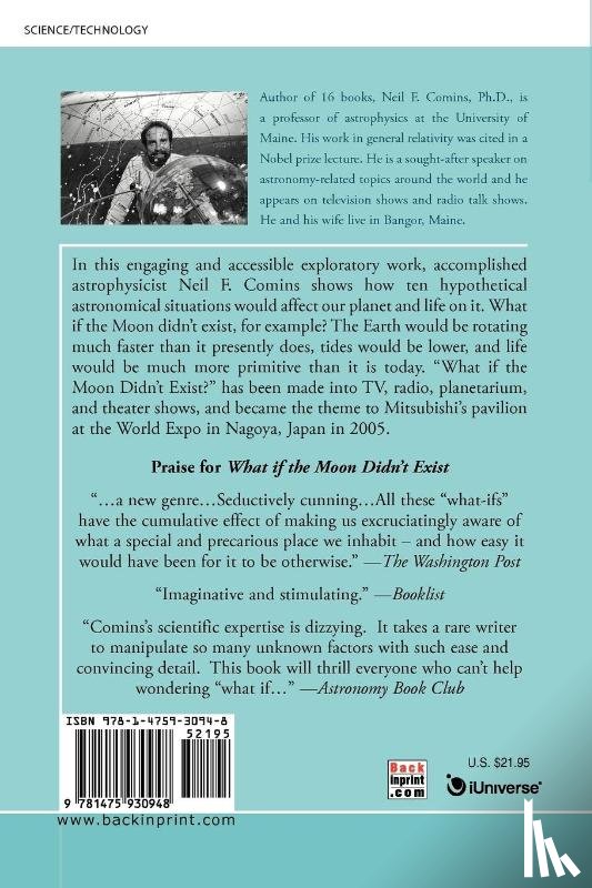 Comins, University Neil F (University of Maine - What if the Moon Didn't Exist?