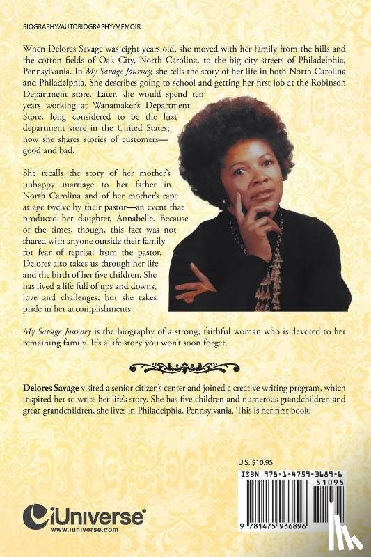 Savage, Delores - My Savage Journey