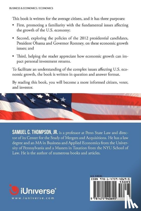 Thompson, Samuel C - THE OBAMA vs. ROMNEY DEBATE ON ECONOMIC GROWTH