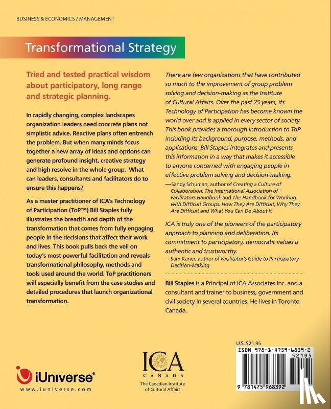 Staples, Bill - Transformational Strategy