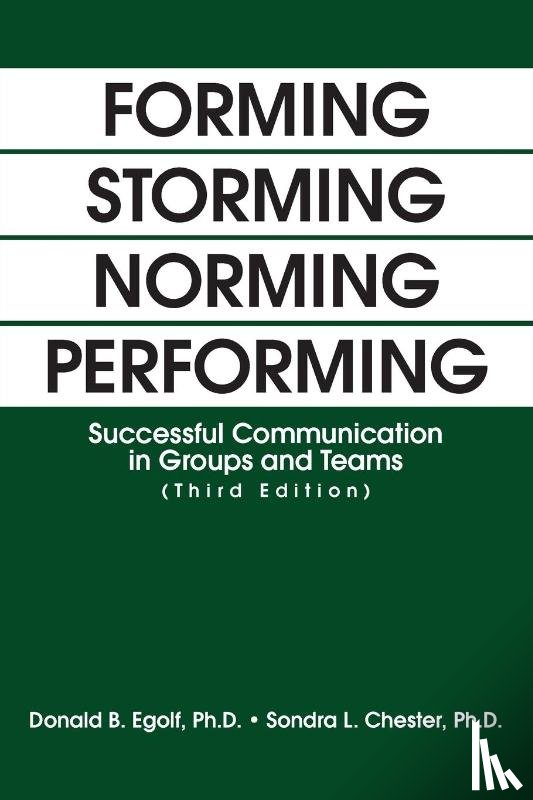 Egolf, Donald, Chester, Sondra - Forming Storming Norming Performing