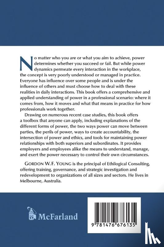 Young, Gordon W.F. - Power and the Professional