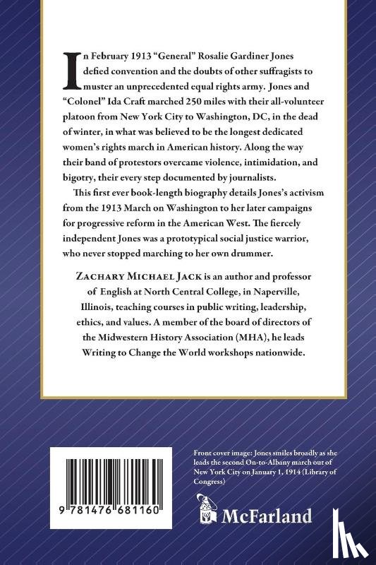 Jack, Zachary Michael - Rosalie Gardiner Jones and the Long March for Women's Rights