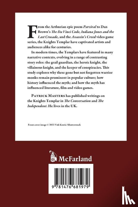 Masters, Patrick - The Knights Templar in Popular Culture