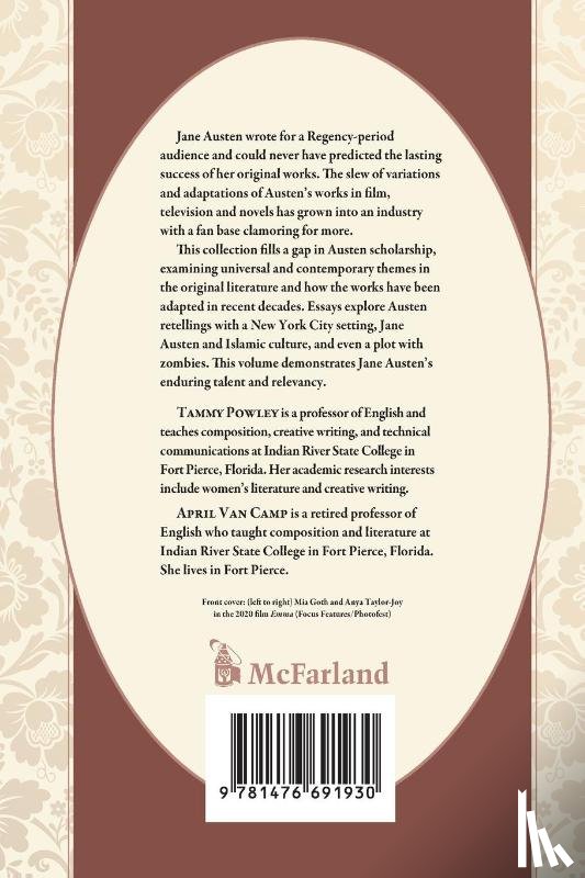 Powley, Tammy, Van Camp, April - Retelling Jane Austen