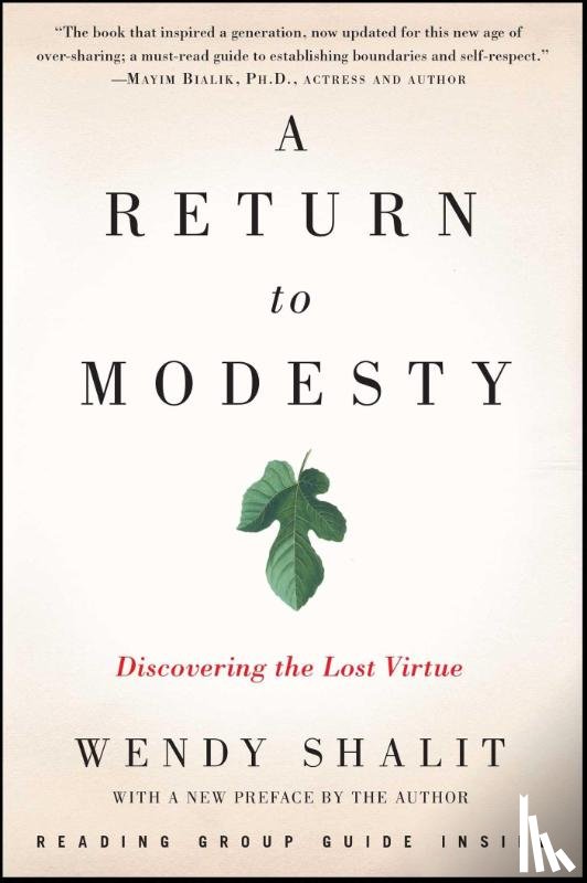 Shalit, Wendy - Shalit, W: Return to Modesty