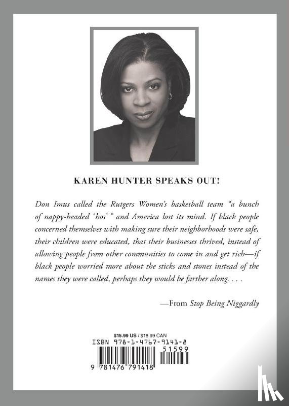 Hunter, Karen - Stop Being Niggardly