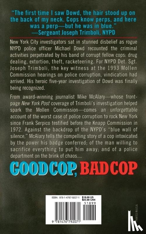 Mcalary, Mike - Good Cop, Bad Cop