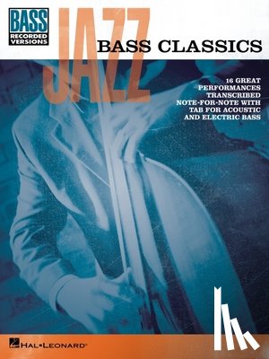 Hal Leonard Corp - Jazz Bass Classics